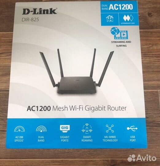 Роутер d link dir 825