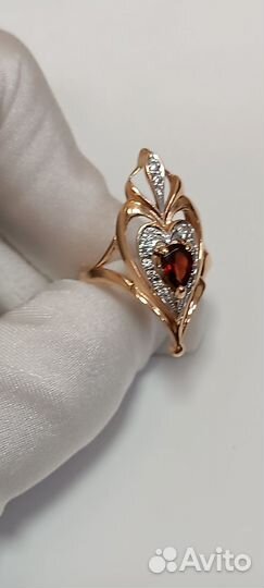 Золотое кольцо Маркиза 6.88 гр