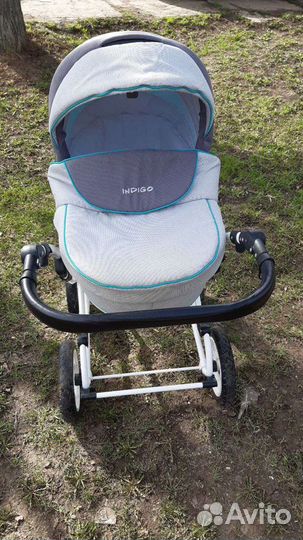 Коляска 2 в 1 индиго