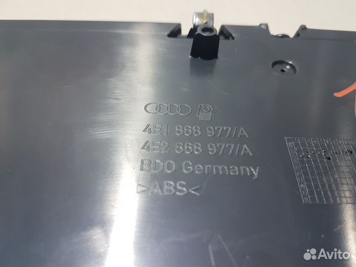 Бардачок двери синий ауди а8 audi s8