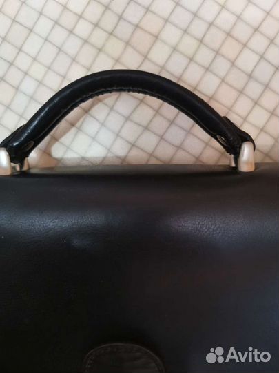 Мужской кожаный портфель бу