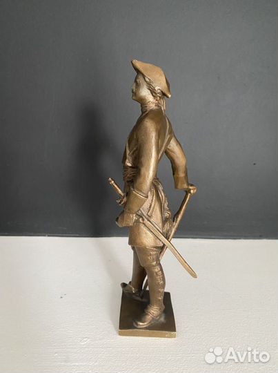 Петр первый бронзовая статуэтка СССР