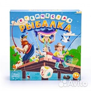 Настольная игра ND play 294023 Кубическая рыбалка