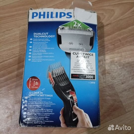Машинка для стрижки волос philips б/у