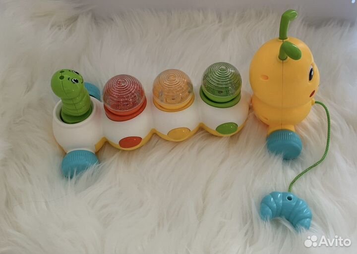 Игрушка развивающая музыкальная гусеница Baby Go