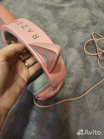 Игровые наушники razer kraken kitty (обмен)