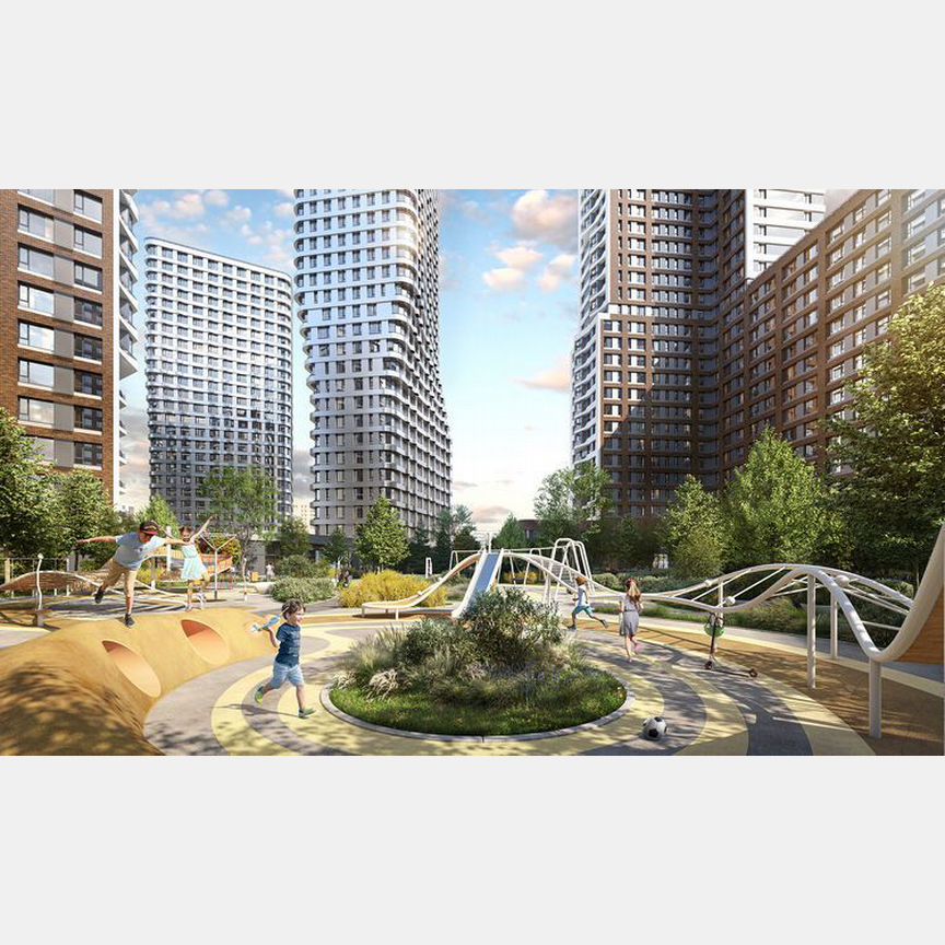 2-к. квартира, 65 м², 9/25 эт.