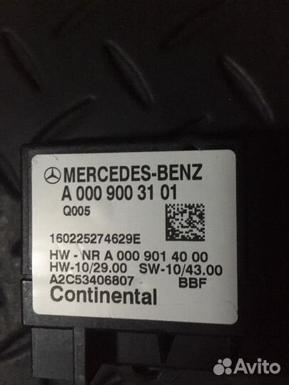 Эбу топливного насоса Mercedes GL GLS W166 X166