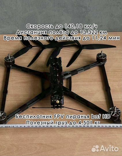 Дpон FPV Пиpанья 10 ''