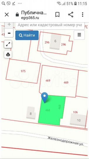 Участок 8,9 сот. (ИЖС)