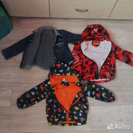 Ветровки на мальчика