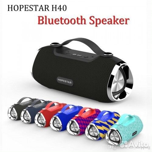 Колонка Hopestar H40 Bluetooth/MicroSD/AUX/FM