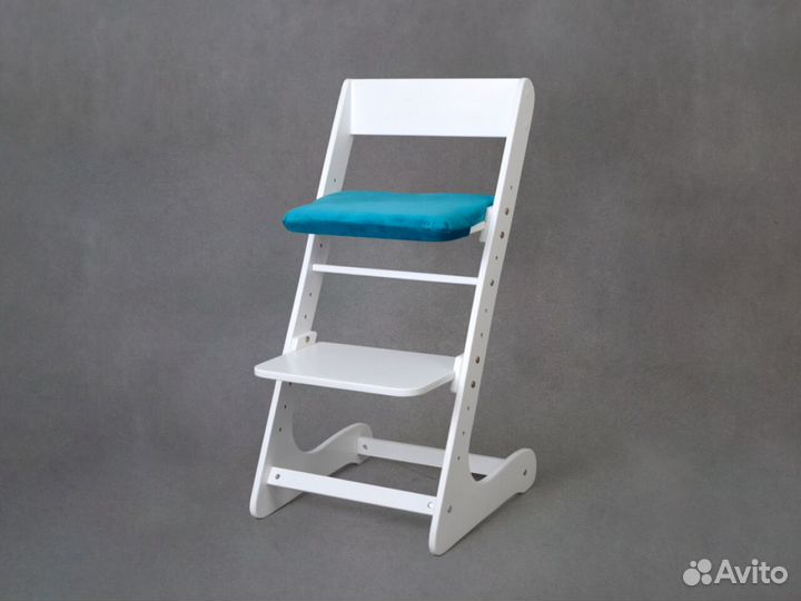 Белый растущий стул