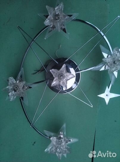Люстра потолочная на запчасти