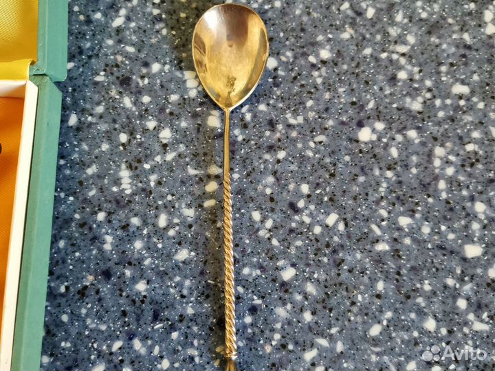 Набор ложек из мельхиора СССР