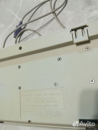 PS2 Клавиатура Turbo-Plus KB-8001 R+