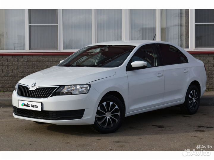 Skoda Rapid 1.6 МТ, 2018, 129 400 км