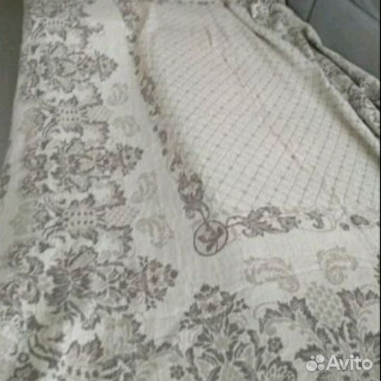 Покрывало - плед льняное новое в упаковке