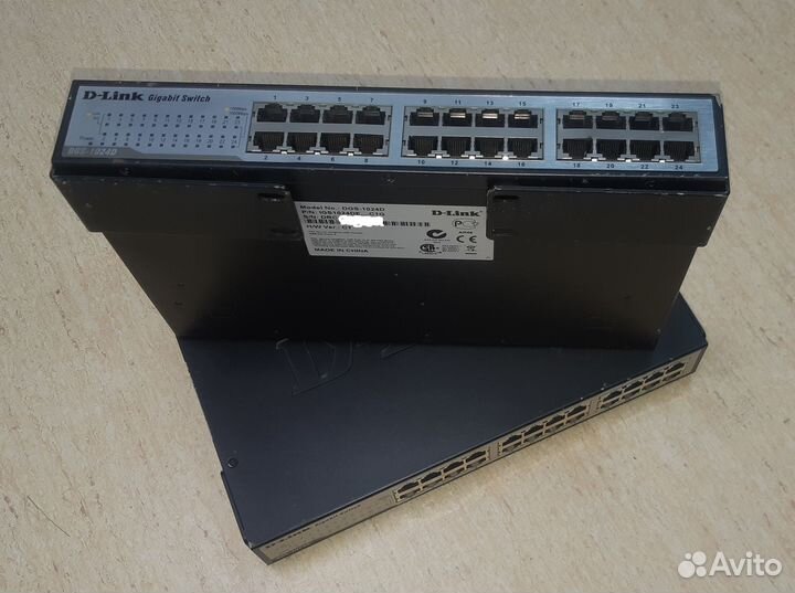 DGS-1024D Неуправляемый коммутатор с 24 портами