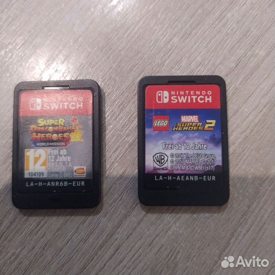 Картриджи Nintendo switch lite