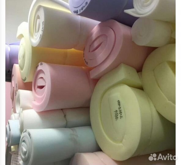 Поролон, ткани мебельные #режем и склеим