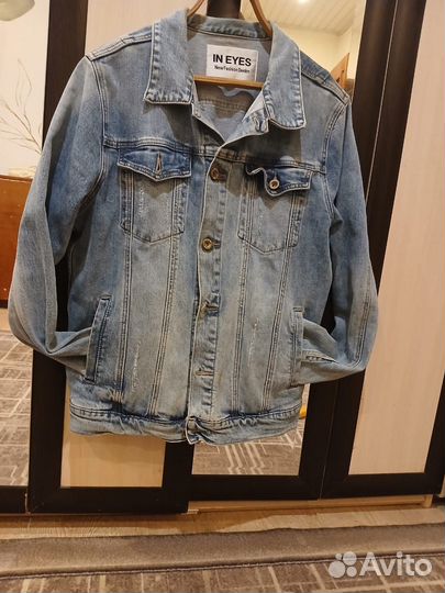 Джинсовая куртка мужская