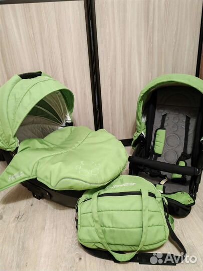 Коляска 2 в 1 camarelo sevilla