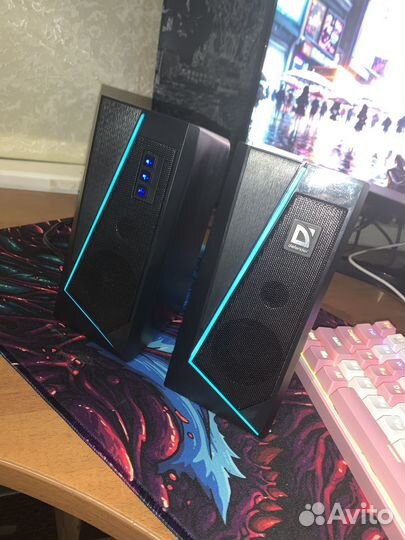 Колонки RGB defender