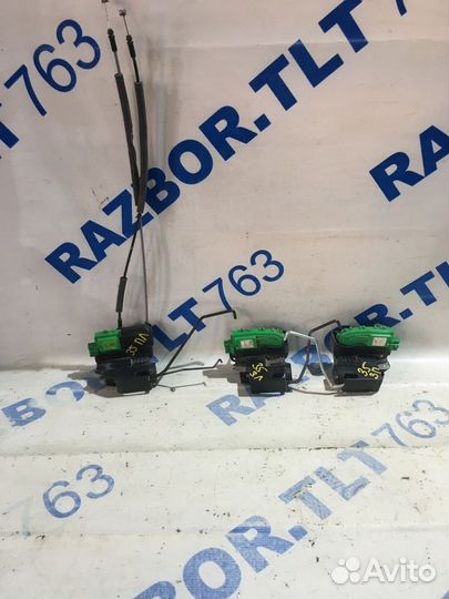 Замок двери зад прав hyundai solaris 1 рест 1.4 мт