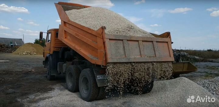 Щебень гранитный