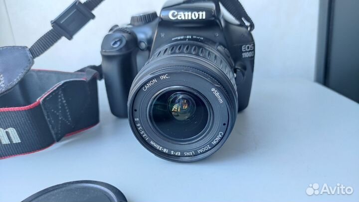 Canon EOS 1100D kit в отличном состоянии