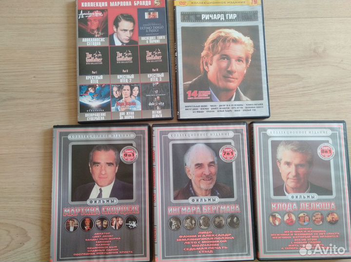 Сборники фильмов на DVD известных актеров и режисс