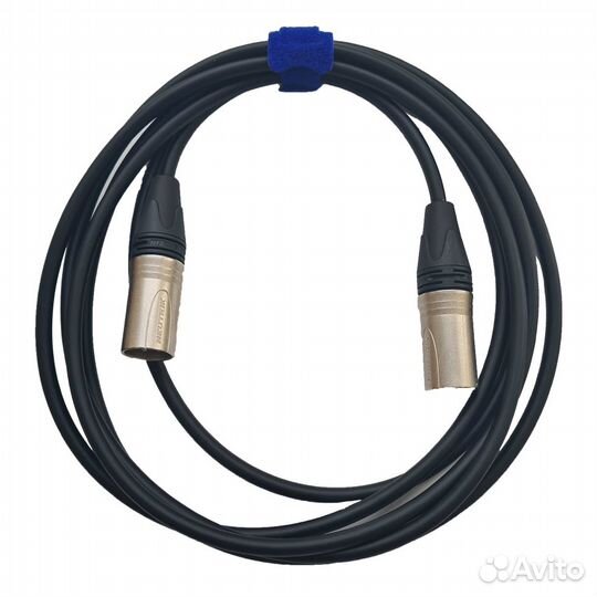 Новый XLR3M-XLR3M black 8 GS-PRO метров кабель чер