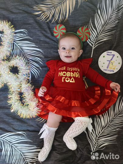 Платье для девочки 68 74