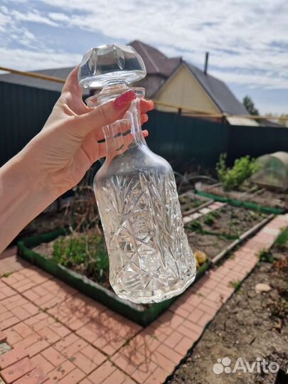 Графин, бутылка декоративная