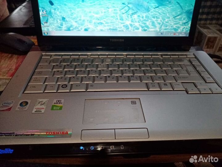 Ноутбук toshiba, видеокарта