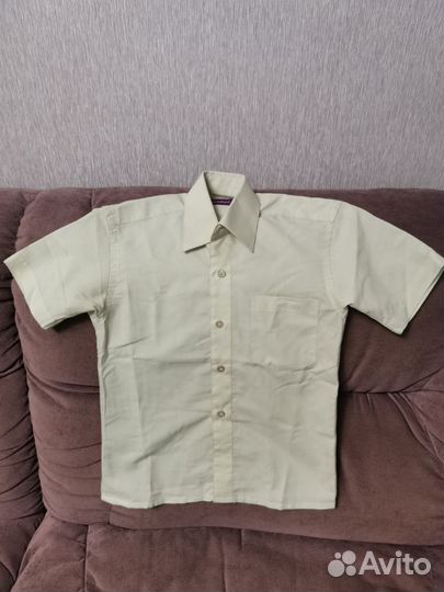 Рубашки для мальчика 122 128 пакетом