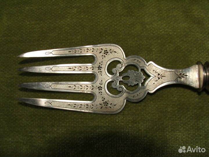 Нож вилка антиквариат