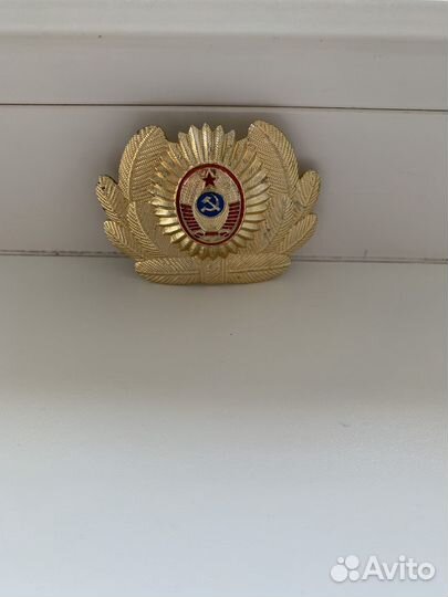 Кокарда милицейская СССР