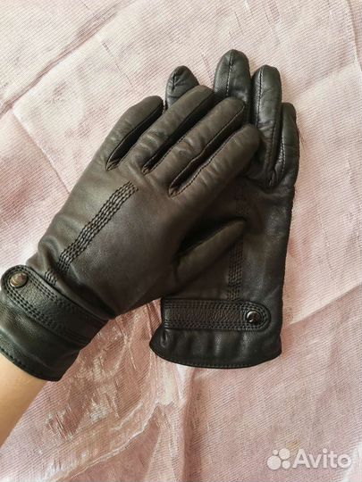 Перчатки натуральная кожа