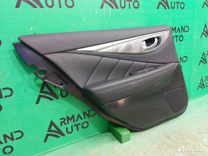 Обшивка двери задняя левая Infiniti Q50 V37 2013