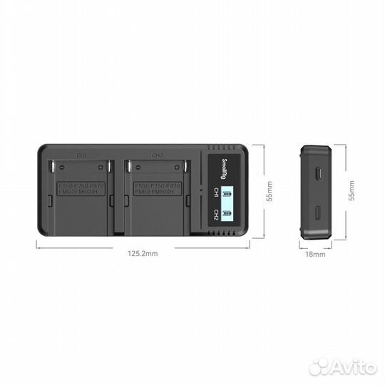 Зарядное устройство SmallRig NP-F970 4086