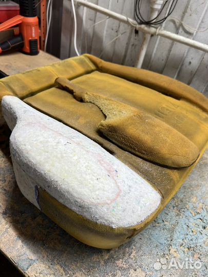 Ремонт поролона, обивки авто кресел