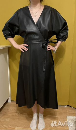 Кожаное платье befree