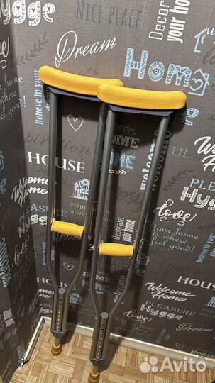 Продам костыли подмышечные