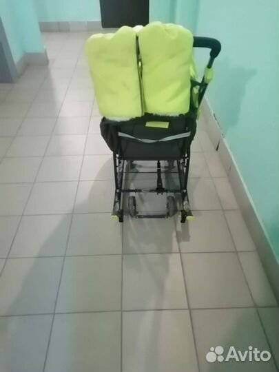 Детские санки коляска