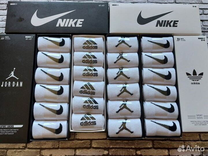 Носки Nike Adidas Jordan Puma