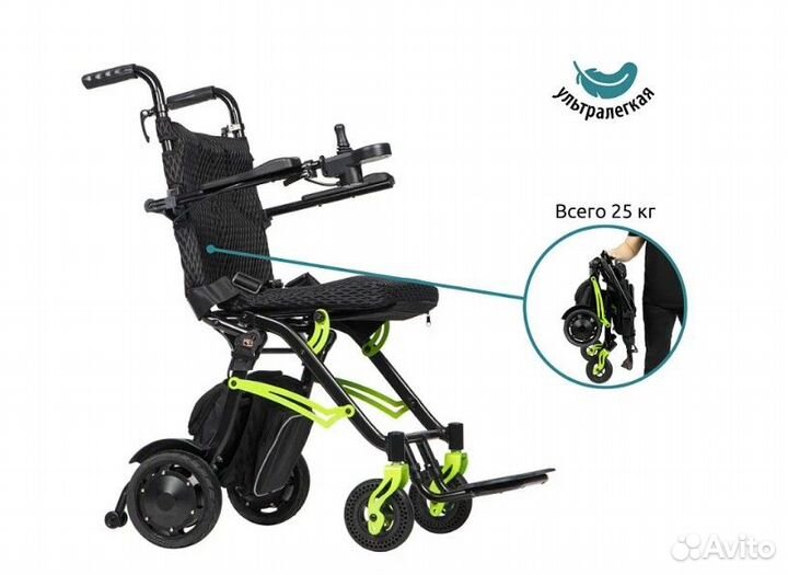 Инвалидная коляска с электроприводом Pulse 660