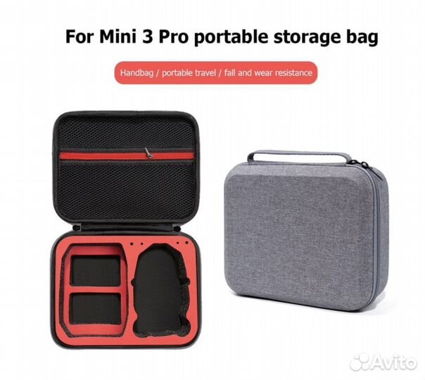 Сумка для дрона и пульта DJI Mini 3 Pro