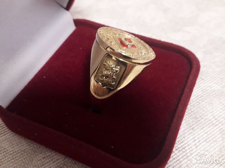 Перстень фк.Спартак Москва.Из бронзы
